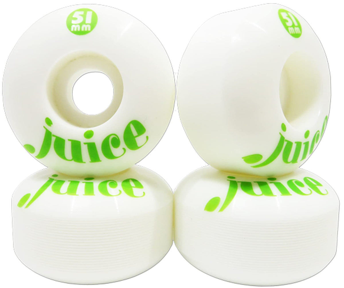 Silver Fox ハードウィール Juice Wheel 51mm ホワイト SBWH51