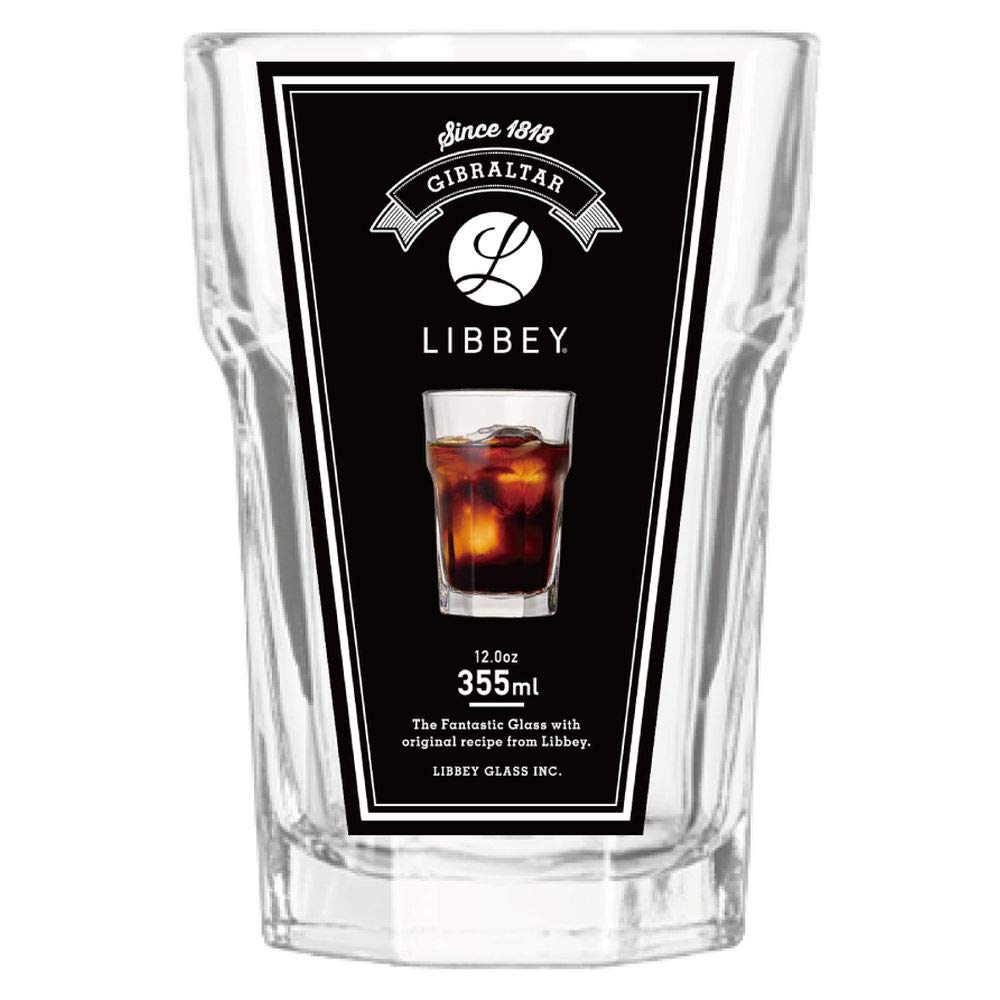 Libbey Gibraltar Wide Tall 355 Tumbler, 355mlワイドトール, clear