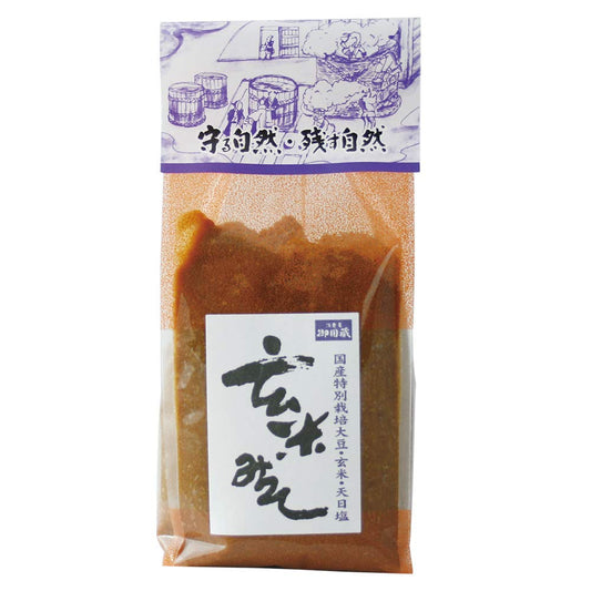 Consumer patronage built brown rice miso 1kg