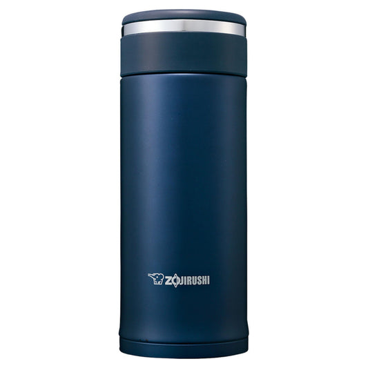 Zojirushi SM-JF36-AD Water Bottle, Stainless Steel Mug, Bottle, Direct Drinking, Lightweight, Cold Retention, 12.2 fl oz (360 ml), Navy
