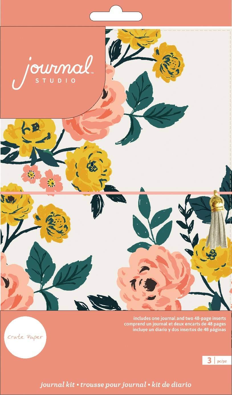 We R Memory Keepers Journal Studio Travellers Notebook, us:one size, Crate Paper - Rose