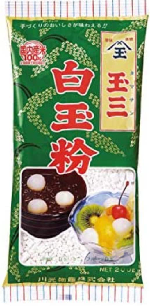 Shiratamako (白玉粉 Shiratama ko) Premium Glutinous Rice Flour for making Mochi, Dango, Daifuku