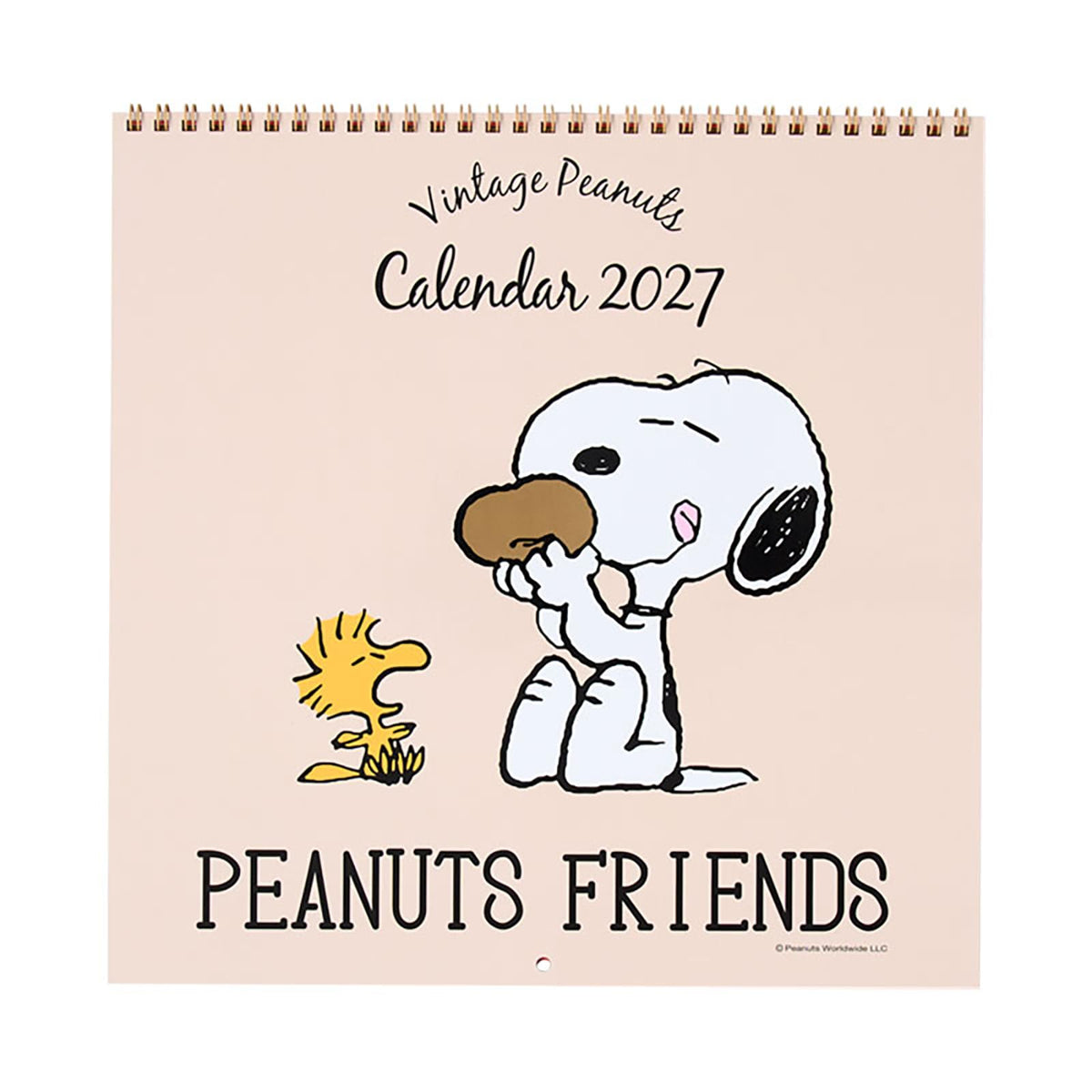 Sanrio 921726 Wall Calendar L 2027 Snoopy Wall Type
