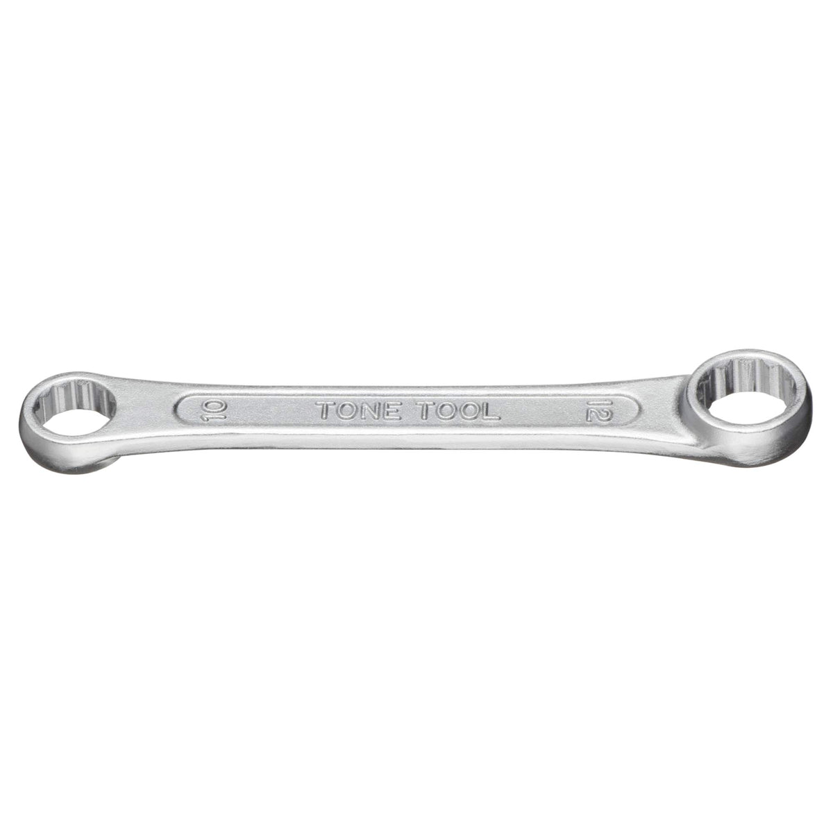 Tone HPM03-1012 Short Eyeglass Wrench (Straight), Double Sided Width 0.4 x 0.5 inches (10 x 12 mm)