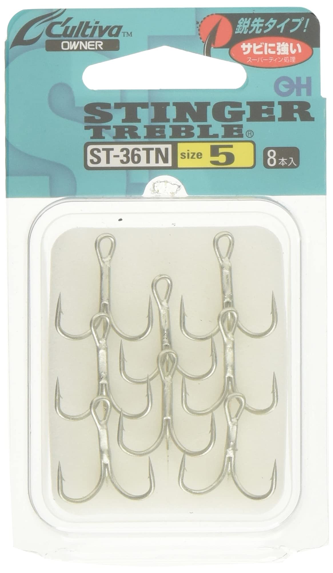 Owner ST-36TN Triple Hook Stinger Triple No. 5 13995