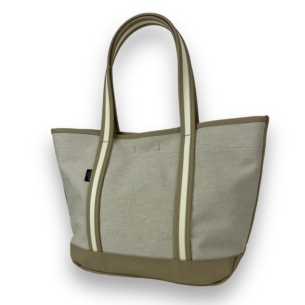 Porter 877-18540 Boyfriend Tote Bag M Chambray Tote, beige (40)