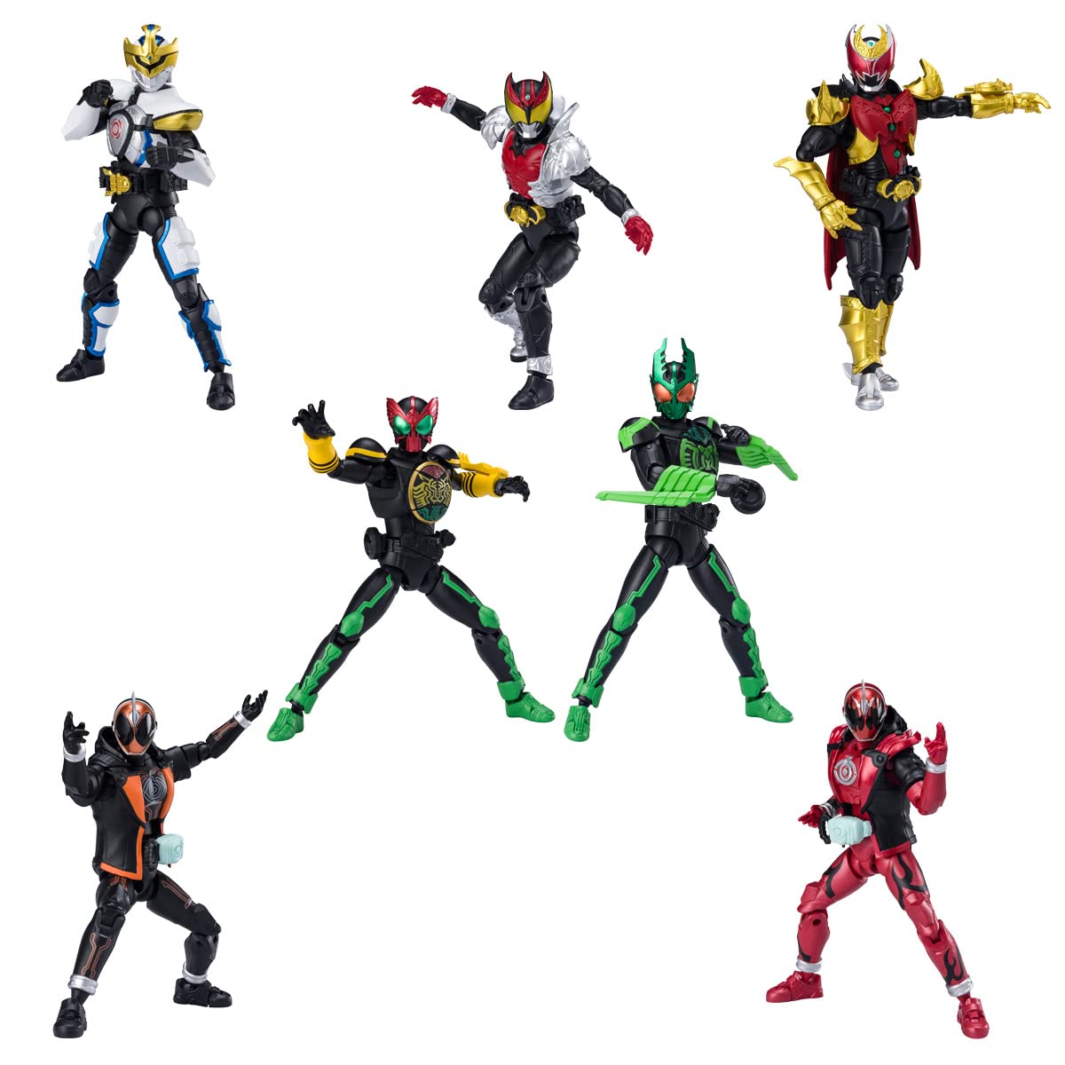 Shodo - XX (Double Cross) Kamen Rider 3 (Complete Set of 8 Types) *Not sold in a box