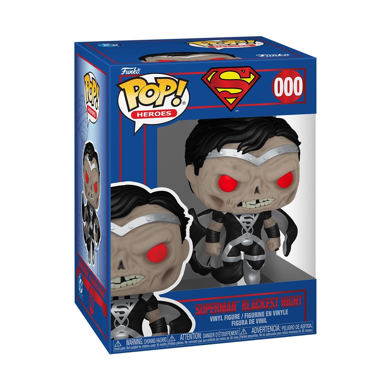 Funko POP! Heroes: DC Shield Through the Ages - Superman (Blackest Night)