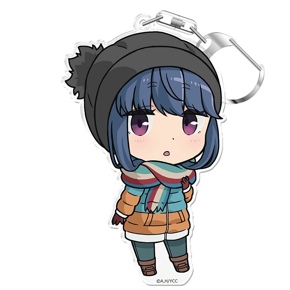 Yuru Camp △ Punikoro! Keychain (with stand) Rin Shima [SEASON2]