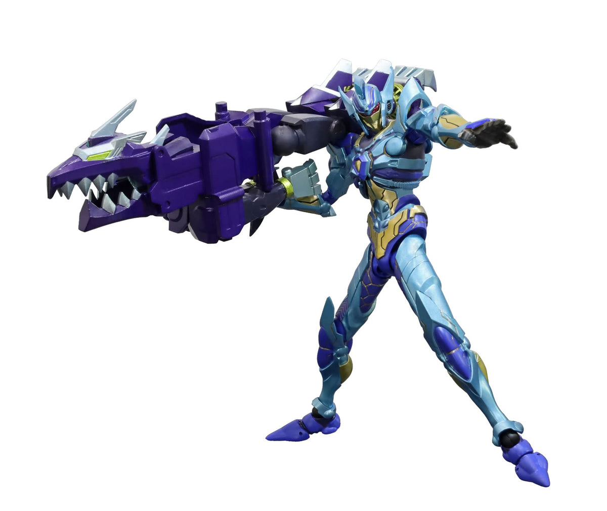 エヴォリューション トイ(Evolution Toy) HAF Grid Knight Rising Blue Version, Non-Scale, PVC & ABS, Painted, Finished Product, Action Figure