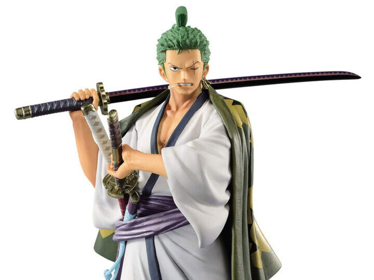 Banpresto 39846 One Piece DXF The Grandline Men Wanokuni Vol.2 Roronoa Zoro Figure