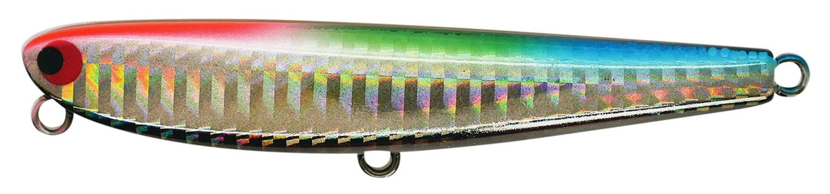 POZIDRIVEGARAGE #09 Jigminnow Flat Flutter 95S 95mm 20g Chrome Black Green Blue Lure