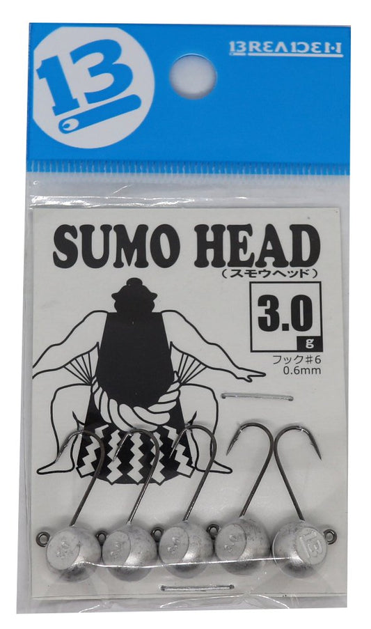 buri-den (Breaden) Jig Head sumouheddo 0.6 mm Hooks (5 Pieces) 3.0 G