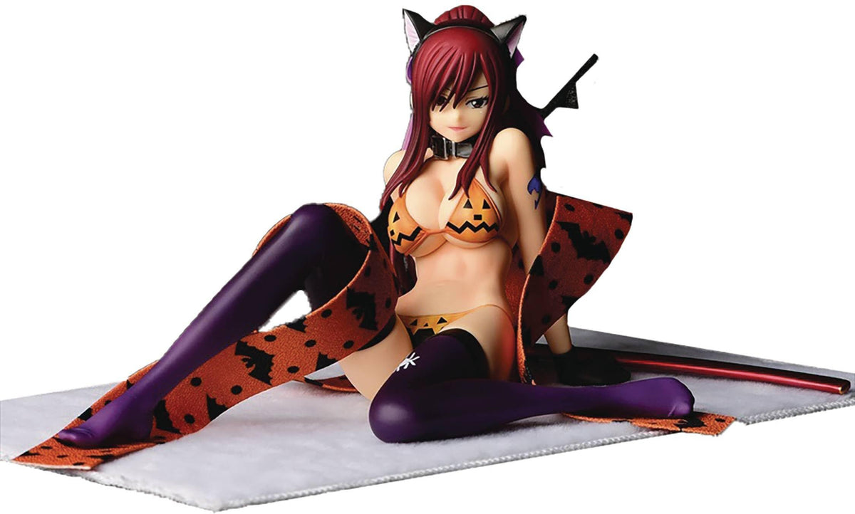 Fairy Tail: Erza Scarlet (Halloween Cat) Gravure Style 1:6 Scale PVC Figure
