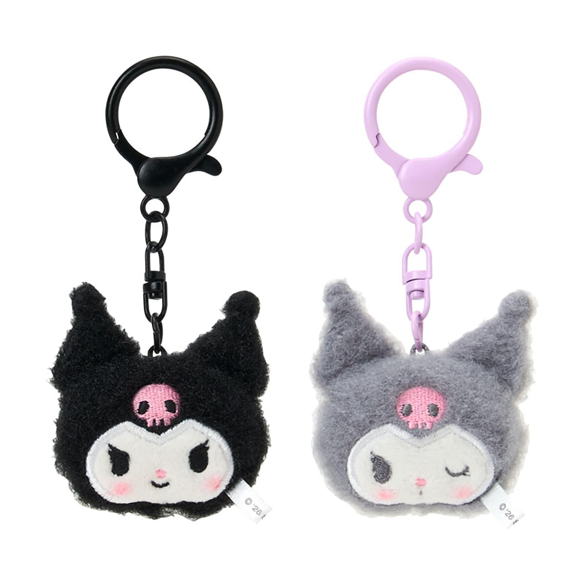 Sanrio 660841 Mini Mascot Keychain, Set of 2 (Matching Niko), Chromi, For Ages 6 and Up