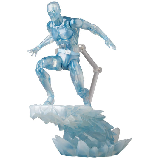 Medicom Toy MAFEX No. 136 ICEMAN (Comic Version), Total Height Approx. 6.1 inches (155 mm), Non-scale, Pre-painted Action Figure