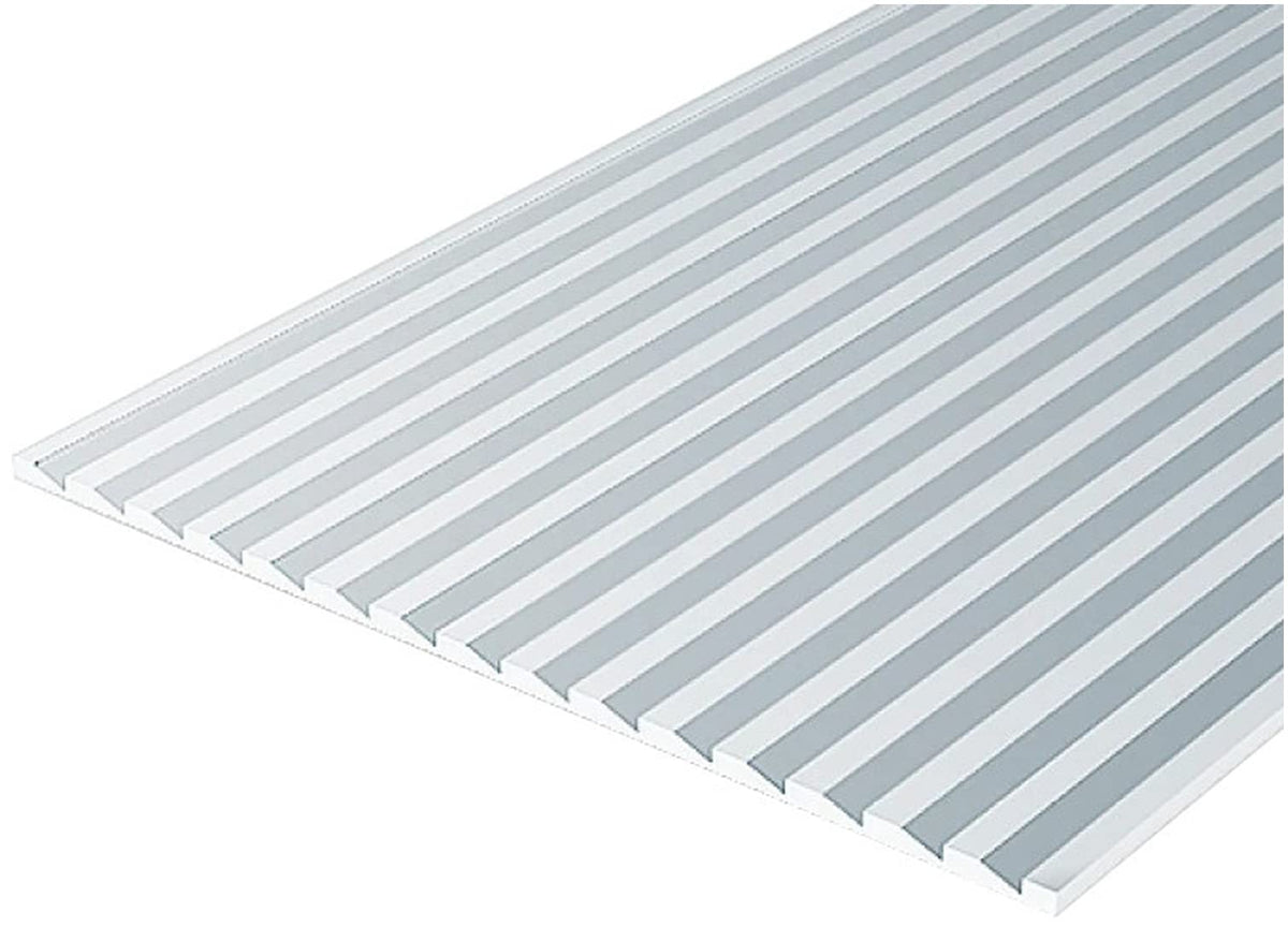 Evergreen 70EG4062 Scale Model Plastic Sheet Drop Siding, Thickness: 0.04 inch (1.0 mm), Groove Spacing: 0.06 inch (1.5 mm), Pack of 1 Model Material