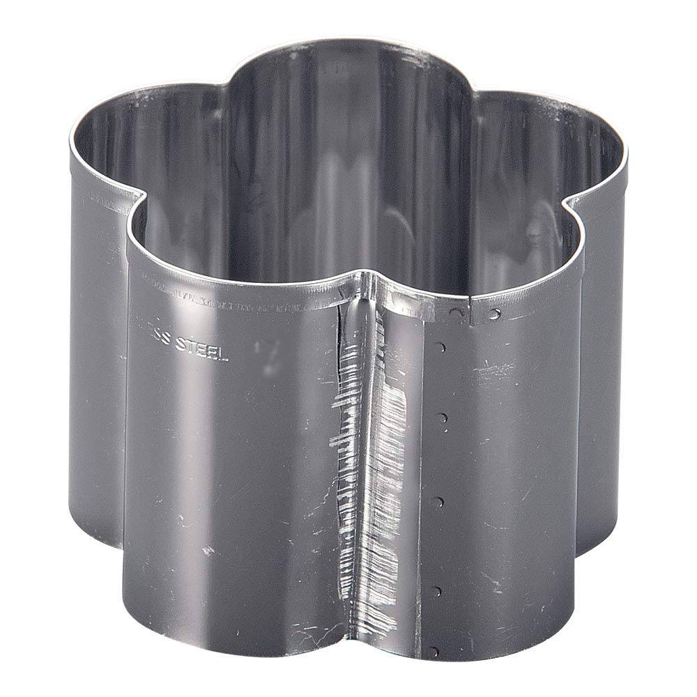 Endo Shoji BPT15008 Vegetable Cutter, Silver, No.8, Commercial Use, Putty Cutter, Plum