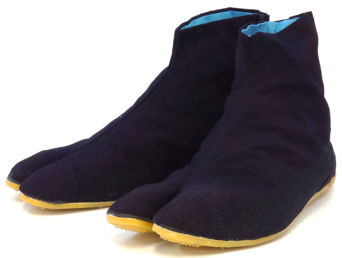 Ninja Tabi Shoes Low Top Comfort-Cushioned Navy 7 Clips (25 cm)