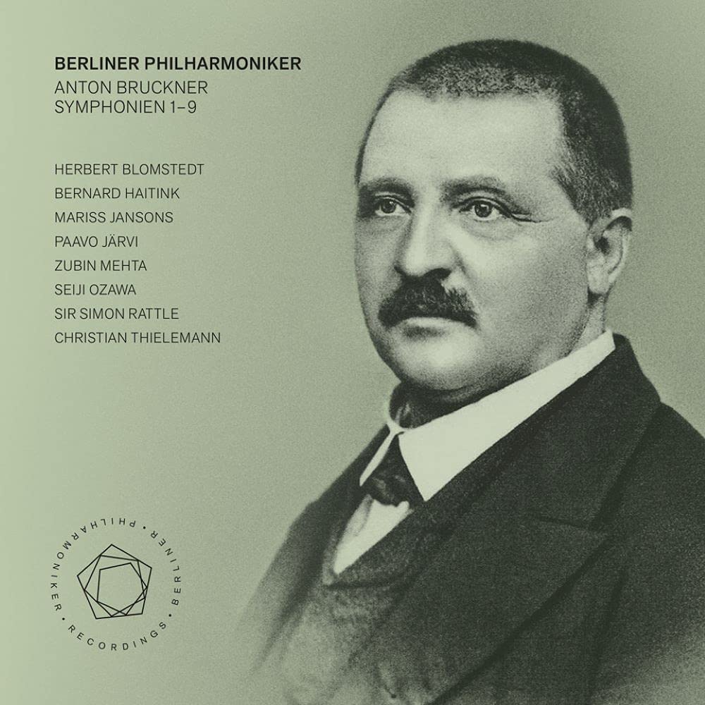 Anton Brookner: Complete Symphony Collection / Berlin Philharmonic Orchestra (Bruckner: Symphonies1-9 / Berliner Philharmoniker) [9SACD Hybrid] [Import] [Japanese Belt and Instructions Included] [Live]
