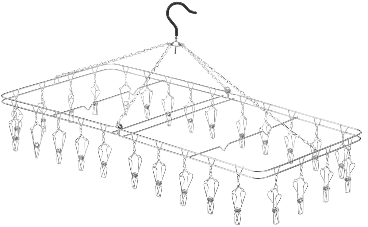 大木製作所(Ohki) Daiki Seisakyo 00380-7 Tangle Resistant Pinch Hanger, Stainless Steel, LL Square