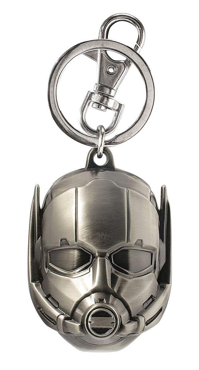 Marvel Ant Man Head Pewter Key Ring Action Figure Multi-colored, 3"