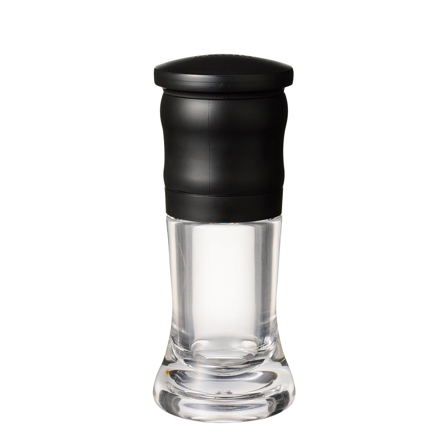 Kyocera CM-10N-BK Mill, 1.4 fl oz (40 ml), Ceramic Salt & Pepper, Crystal Salt, Rock Salt, Pepper, Spice, Condiment Container, Coarseness Adjustment, Decomposition Cleaning, Black