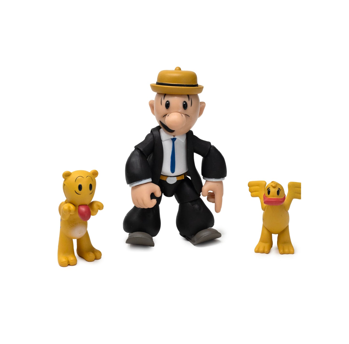Boss Fight Studio Castor OYL Popeye Classics Wave 1 Collectible Action Figure – Highly Articulated Figurine and Accessories Including Eugene the Jeep, Bernice the Whiffle Hen, & Removable Hats – 1:12