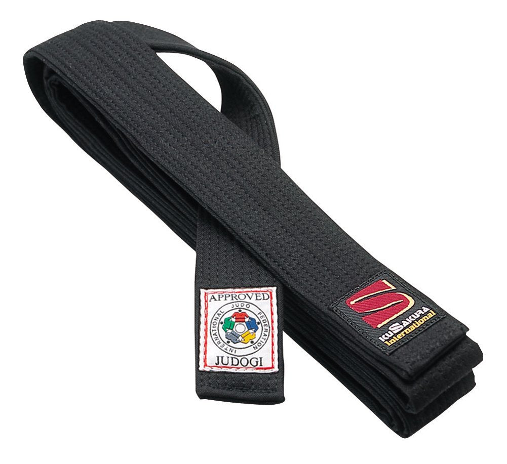 九桜 JOIB フェルト芯入試合用黒帯 4.5号 JOIB4.5B