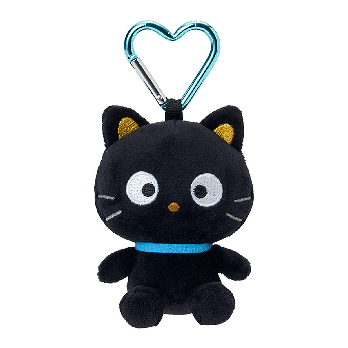 Sanrio 175650 Mini Mascot Holder (Character Grand Prize 3rd Edition), Chocolate Cat, Polyester Steel