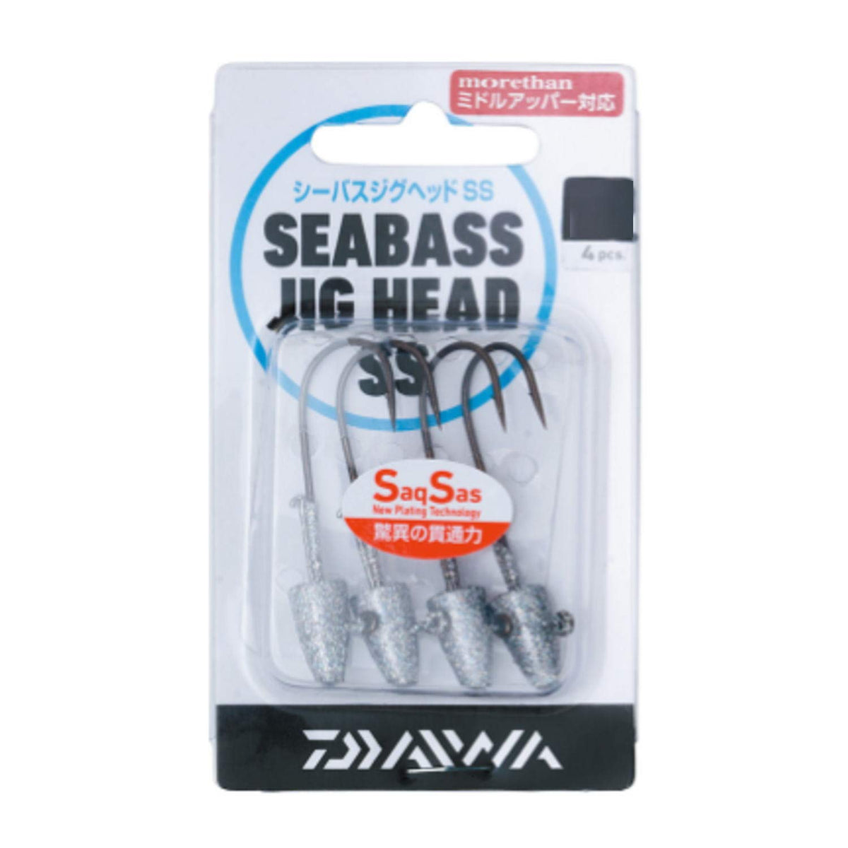 Daiwa Sea Bass Jig Head SS 0.1 oz (3 g) #2