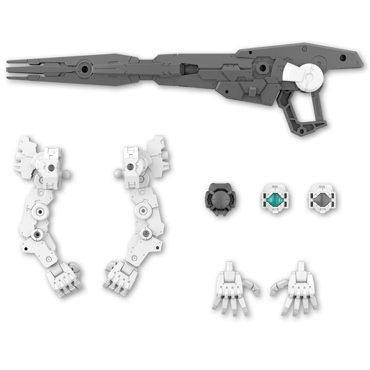 BANDAI Hobby - 30 Minute Missions - #22 Option Parts Set 11 (Large Cannon/Arm Unit) 30 MM 1/144 Model Kit