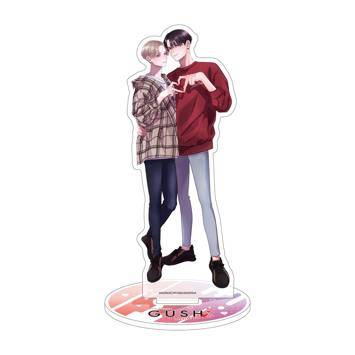 A3 Perfect Addiction 07 Casual Date Coordination Ver. [Illustrated Illustration] Acrylic Stand