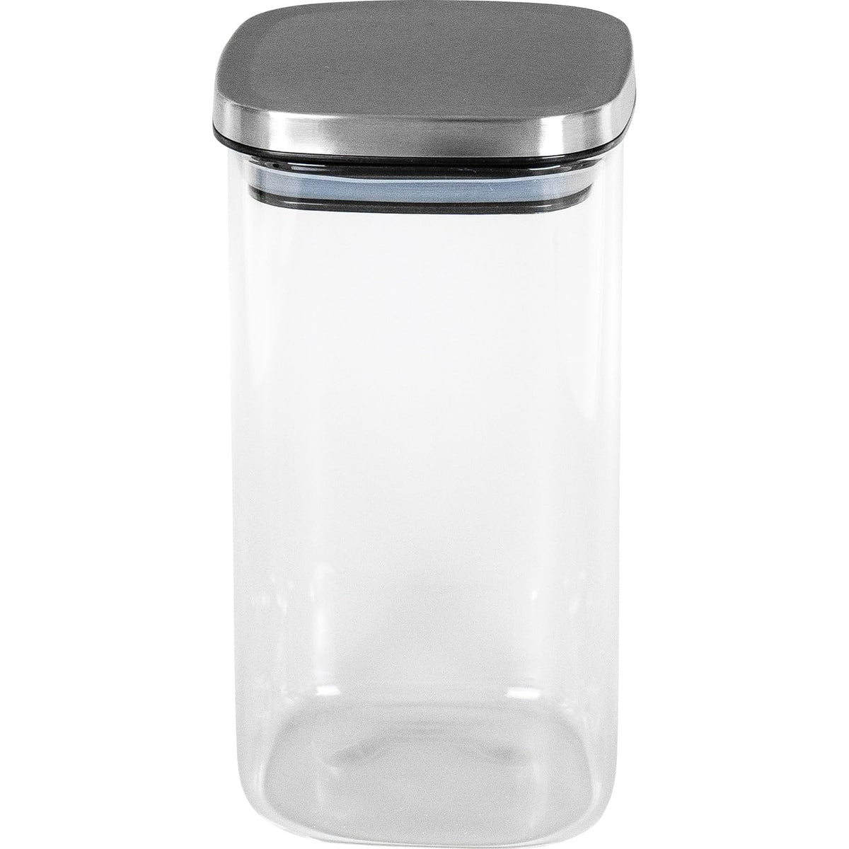 Wahei Freiz RE-7668 Microwave Dishwasher Safe Canister, Square Shape, 43.1 fl oz (1,400 ml), Heat-resistant Glass, Kitchen Assistant