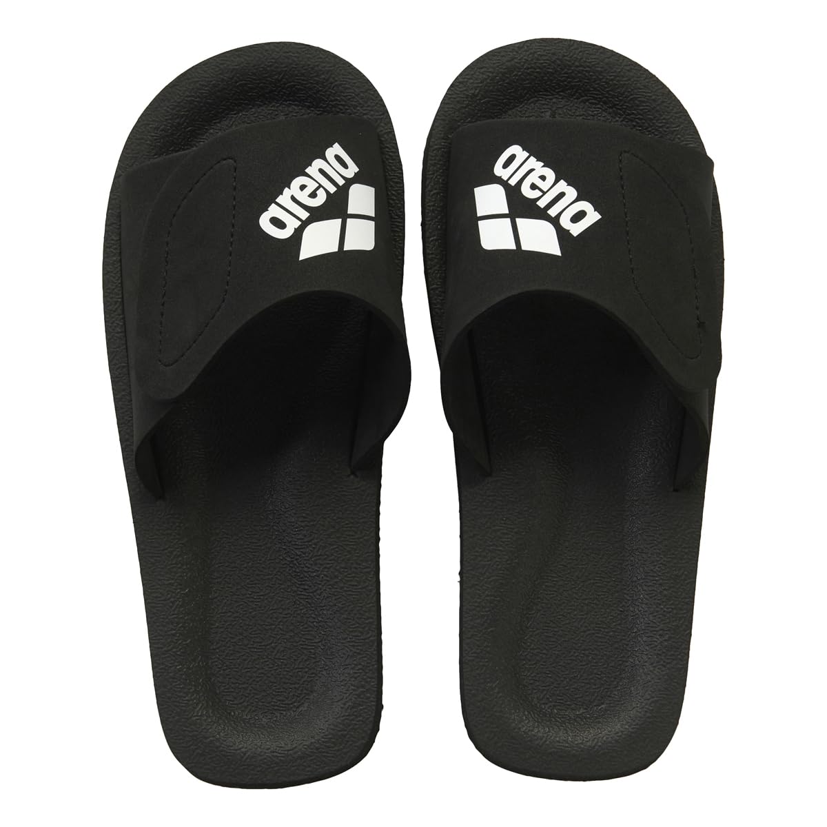 arena(アリーナ) Men's Swimming Sandal, Black (BKBK), S