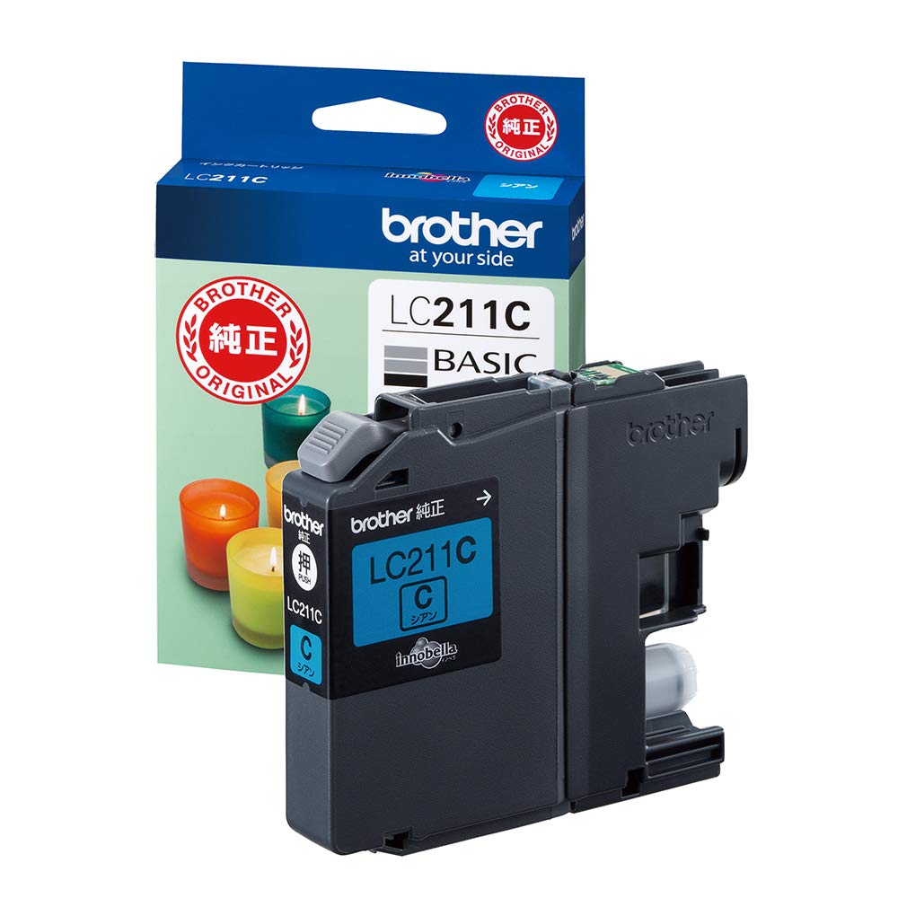 Brother Genuine Ink Cartridge Cyan lc211 °C