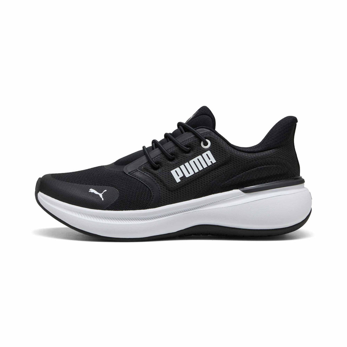 Puma SOFTRIDE EXO Shift 311723 Running Shoes, 25 Autumn/Winter Color Puma Black Puma White (01), 23.5 cm