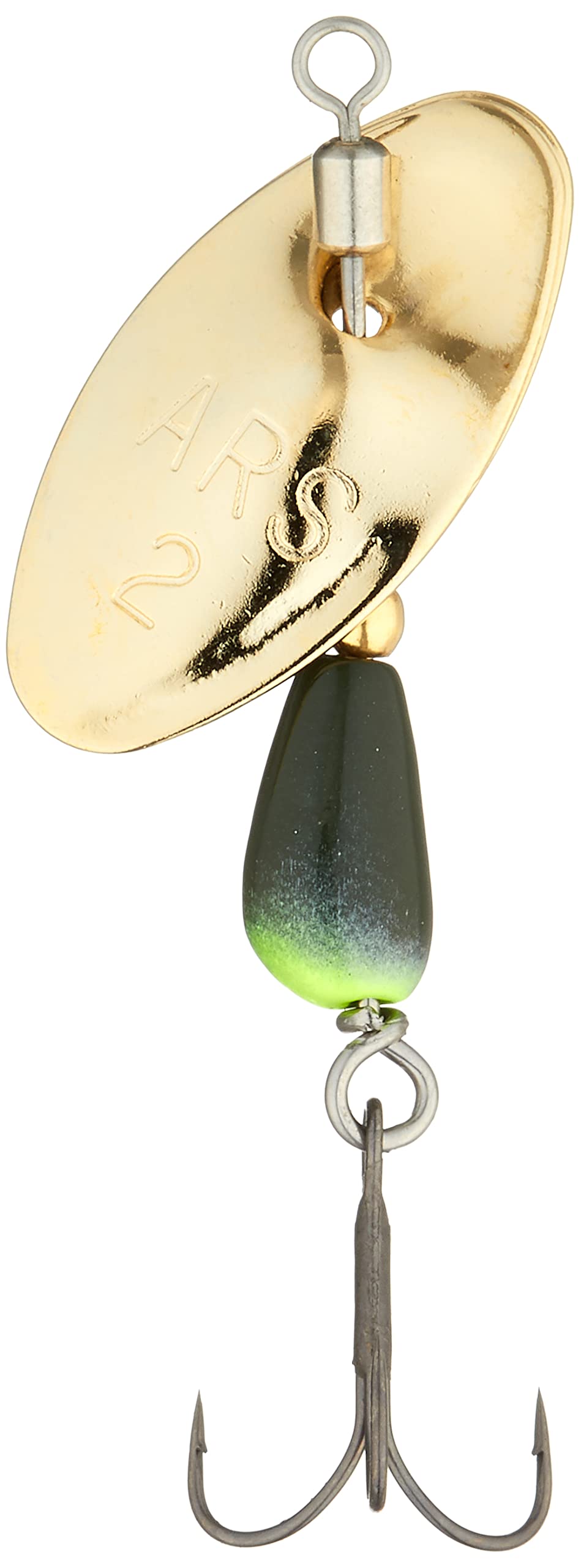 Smith LTD GRYL #19 Spinner AR Spinner Trout Model 0.4 inches (10 mm), 0.08 oz (2.1 g), Green Yellow