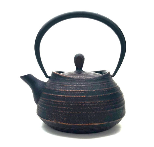 Southern iron teapot brush marks Hakeme 0.4L Copper Black (japan import)