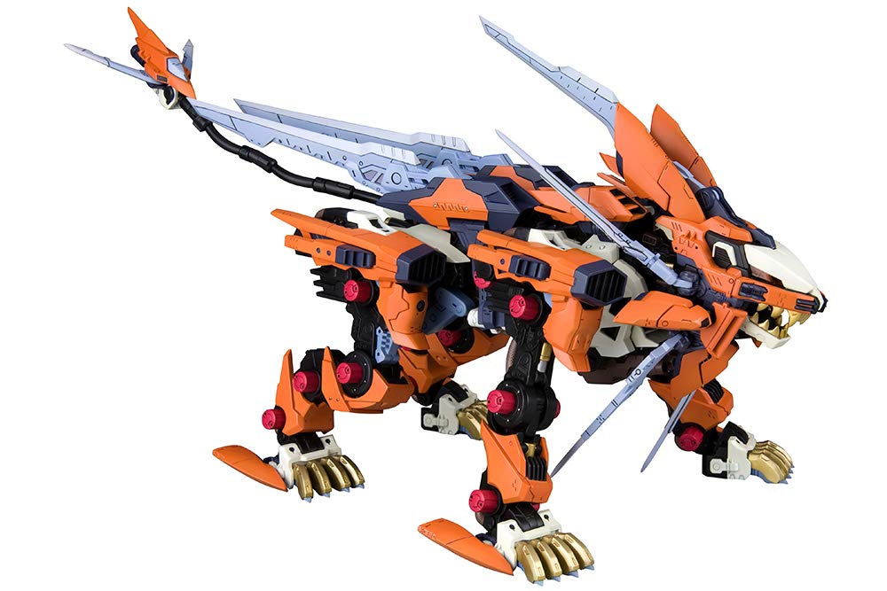 Kotobukiya HMM ZOIDS RZ-041 Liger Zero Schneider Marking Plus Ver., Total Length Approx. 13.0 inches (330 mm), 1/72 Scale Plastic Model