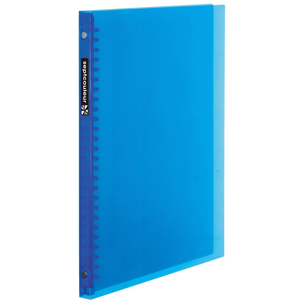 Maruman F007B-02 Loose Leaf Binder, B5, Septocrule 26 Holes, Blue