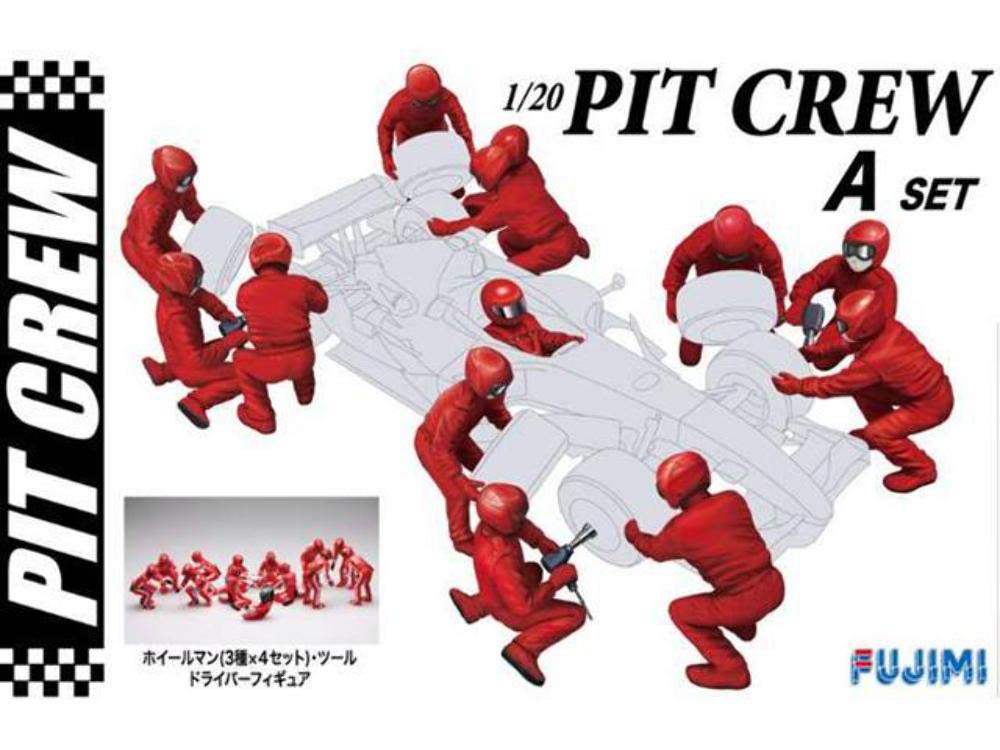 Fujimi 1/20 Formula 1 Pit Crew Set A