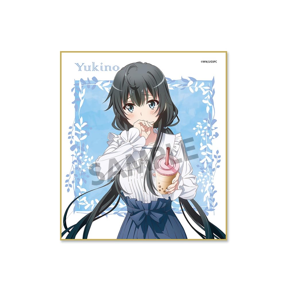My Youth Love Comedy is here Complete Painted Mini Colored Paper Yukino Yukino Park Date Ver.