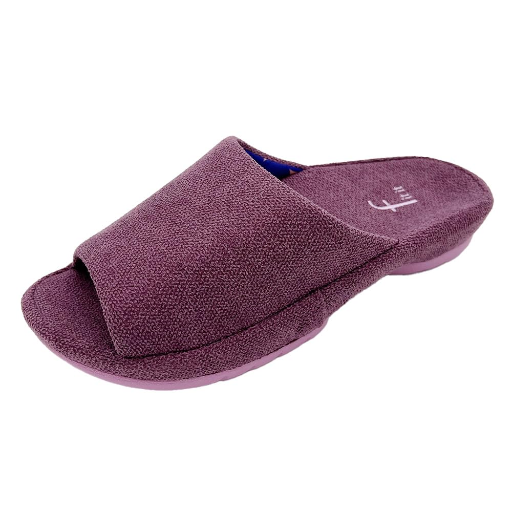 Houstable.(ハウステーブル) Men's Modern Slipper, Purple, 22.5 cm