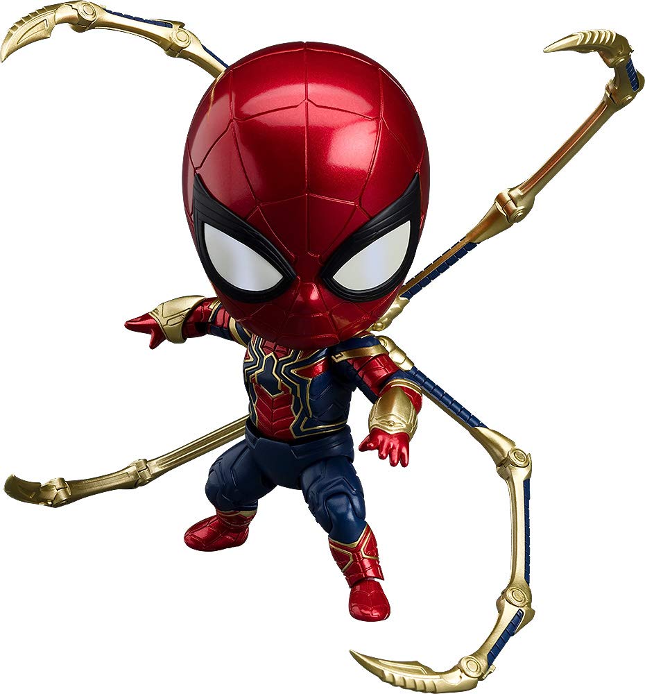 Good Smile Spider-Man Iron Spider Infinity Edition Avengers Infinity WAR Spiderman Nendoroid Action Figure