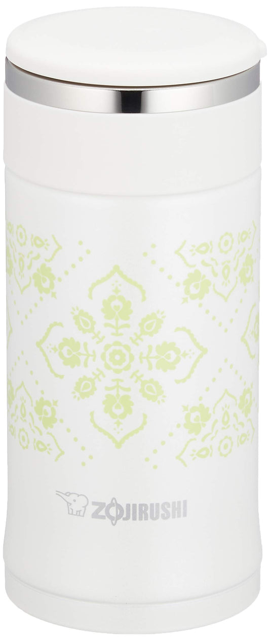 Zojirushi SM-ED20-WP Water Bottle, Direct Drinking Stainless Steel Mug, 7.8 fl oz (200 ml), Pearl White