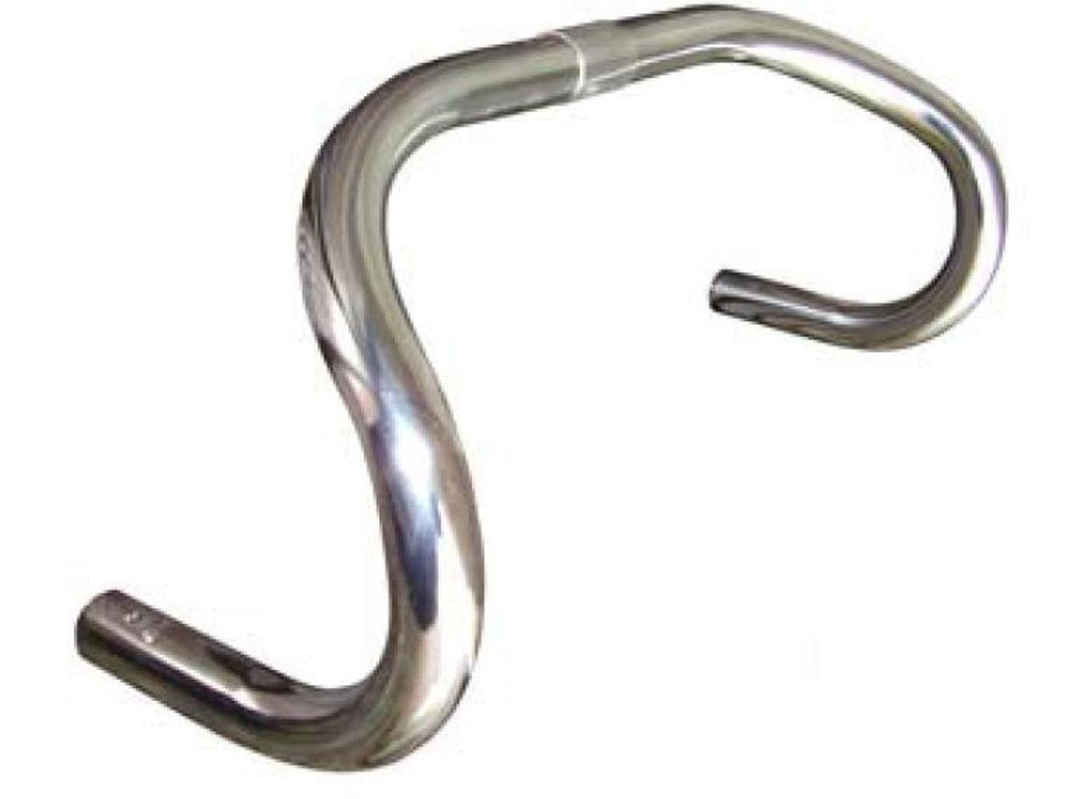 Nitto Drop Handle Chrome Molybdenum B123 B123CrMo-40 φ25.4 400 Silver