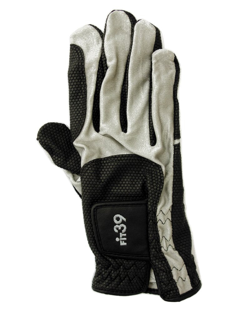 ミックゴルフ(MIC 39 GOLF) FIT39 グローブ ユニセックス MGF-220N 右手着用(左利き用) グレー/黒 Sサイズ