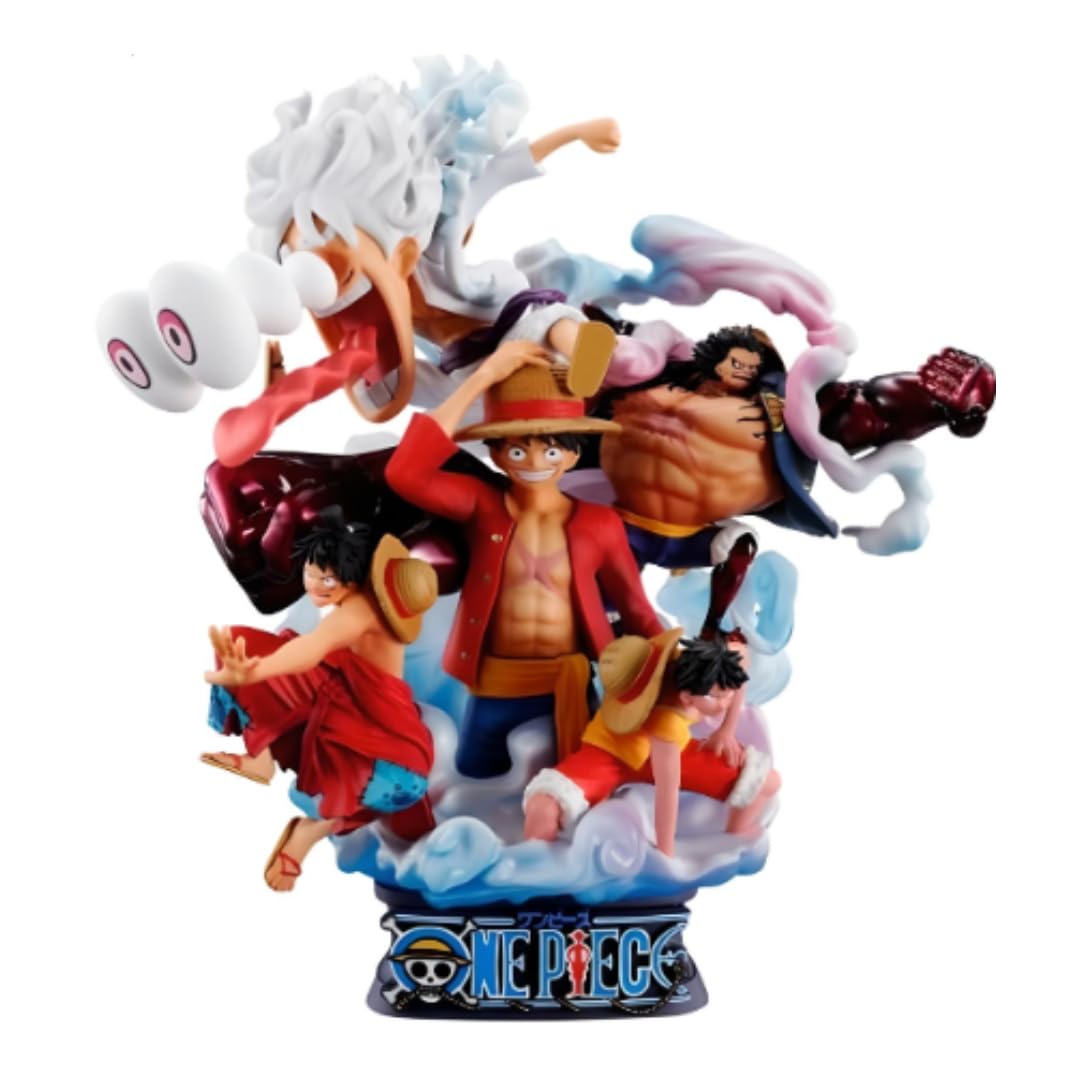 MEGAHOUSE Petitrama Series DX LOGBOX ONE PIECE RE BIRTH 02 Luffy Special