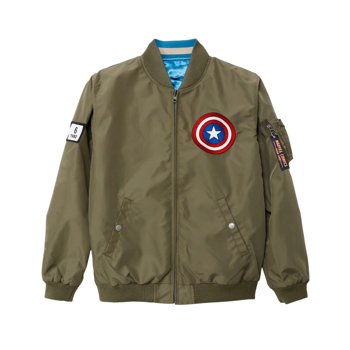 Small Planet Marvel Reversible Jersey Captain America X-Large